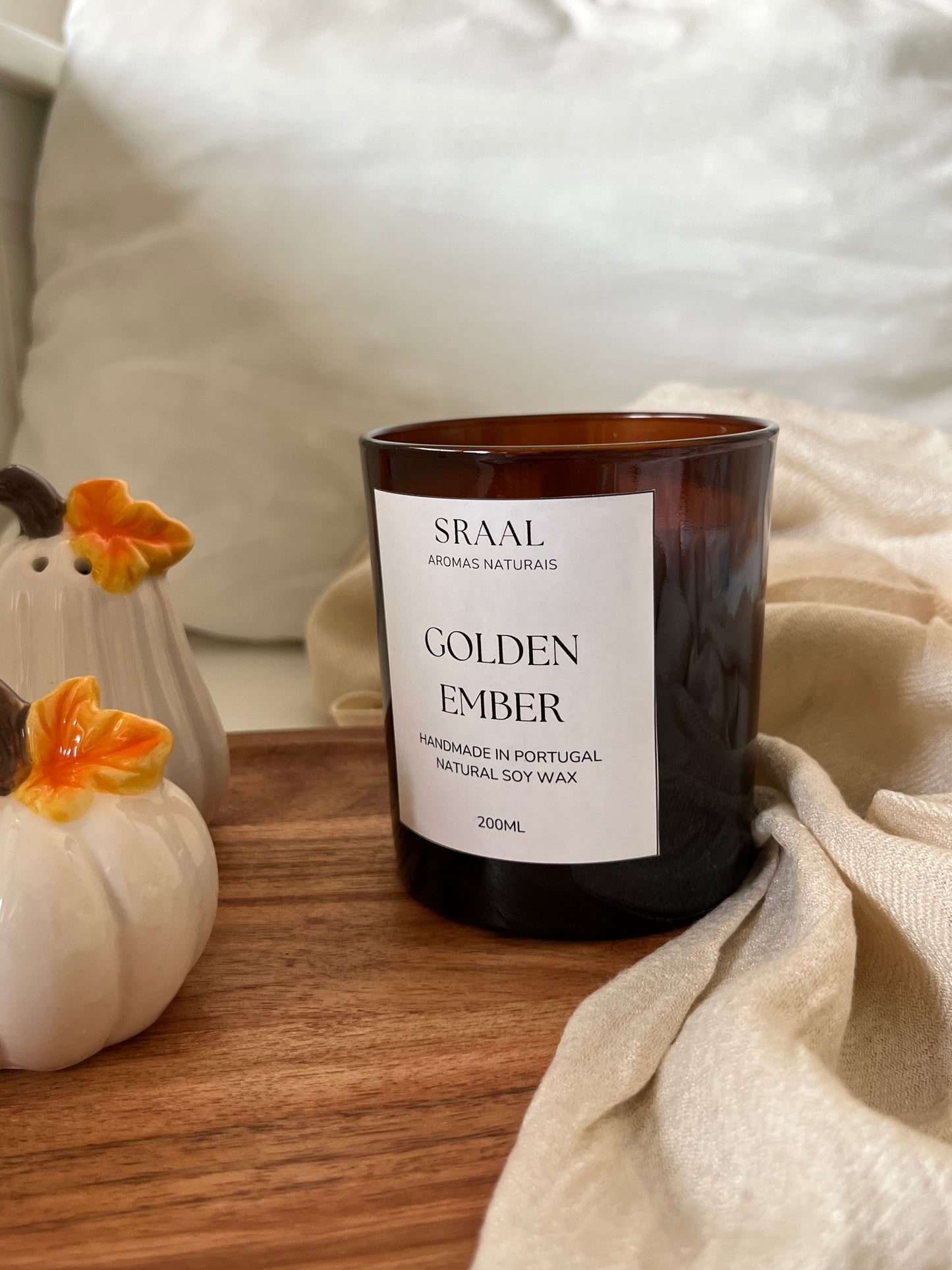 Golden Ember Candle
