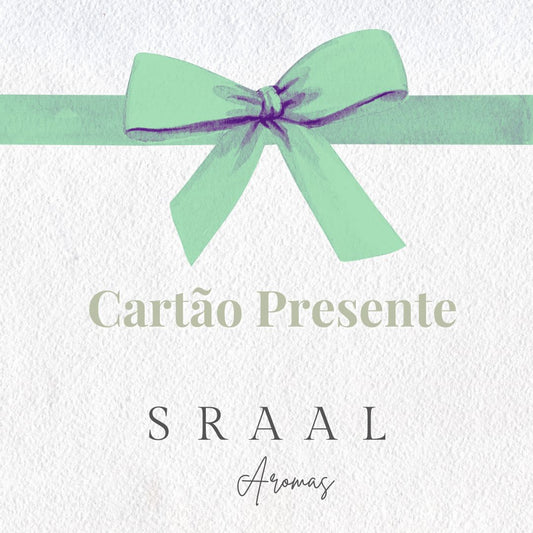 Cartão de Oferta Sraal Aromas - SRAAL