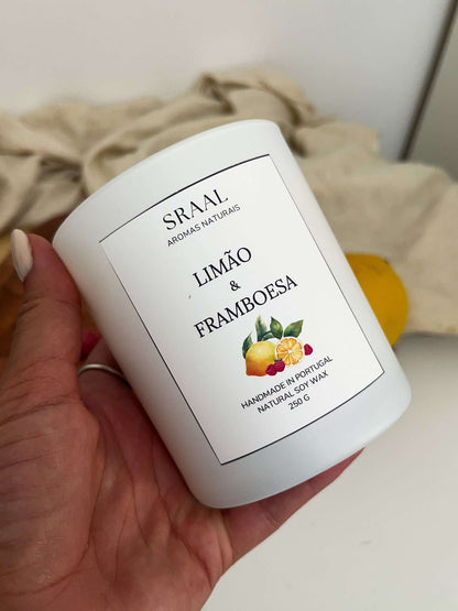 Vela Limão e Framboesa - SRAAL