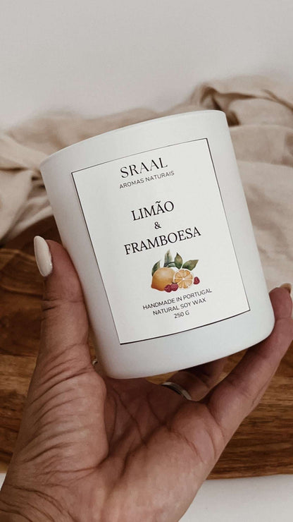 Vela Limão e Framboesa - SRAAL